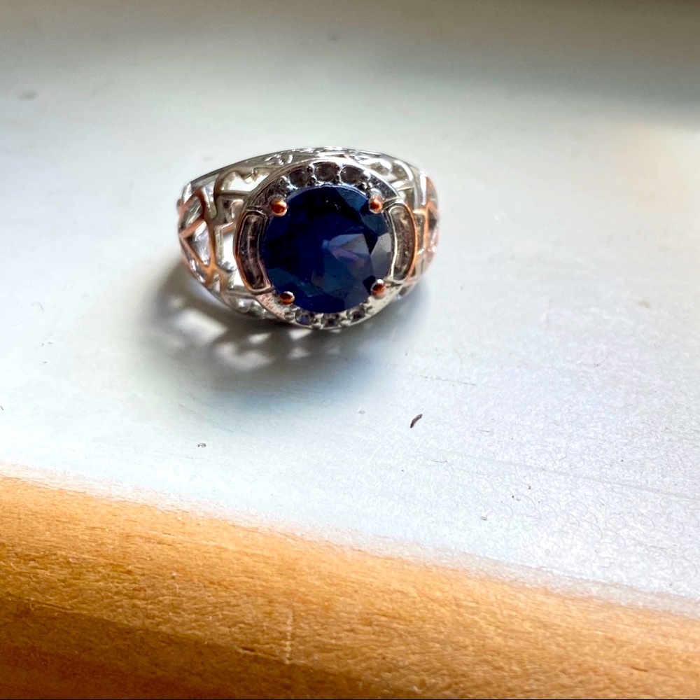 .925 Lovely Silver Ring - image 1